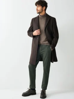 Next - Slim Fit (Slim Fit) - Pantalon chino stretch vert foncé