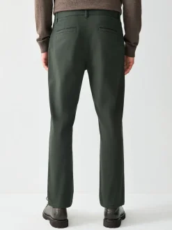 Next - Slim Fit (Slim Fit) - Pantalon chino stretch vert foncé