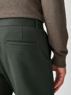 Next - Slim Fit (Slim Fit) - Pantalon chino stretch vert foncé