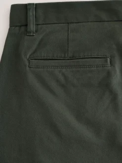 Next - Slim Fit (Slim Fit) - Pantalon chino stretch vert foncé
