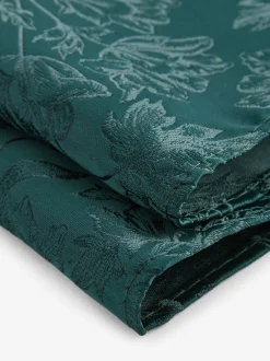 Next Vert forêt - Ajusté - Tie Et Pocket Square Set Discount