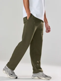 Next - Ajustement droit - Pantalon de jogging épais décontracté à dos brossé Vert kaki Best