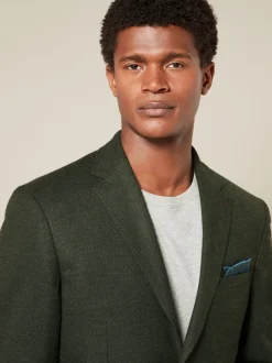 Next Vert kaki - Ajustement régulier - Blazer intelligent texturé Online