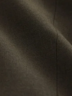 Next Vert kaki - Blazer simple boutonnage en laine Outlet