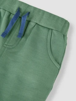 Jojo Maman Bébé Vert kaki & Bleu - 2-Lot Pantalon de jogging Discount