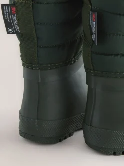 Next Vert kaki - Bottes de pluie à poignets matelassés Online