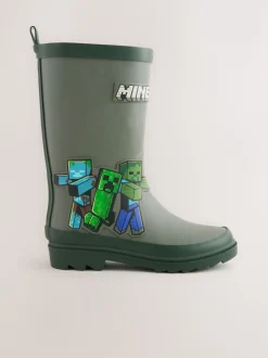 Next Vert kaki - Bottes en caoutchouc Minecraft Discount