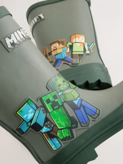 Next Vert kaki - Bottes en caoutchouc Minecraft Discount