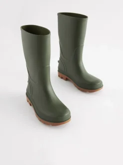 Next - Bottes en caoutchouc classiques Vert kaki Discount