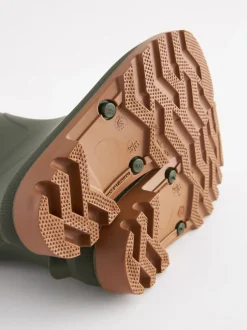 Next - Bottes en caoutchouc classiques Vert kaki Discount