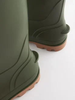 Next - Bottes en caoutchouc classiques Vert kaki Discount