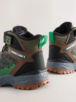 Next Vert kaki - Bottes/Bottines de marche imperméable Minecraft Hot