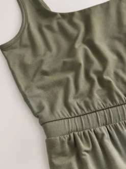 Next Vert kaki - Combinaison en jersey