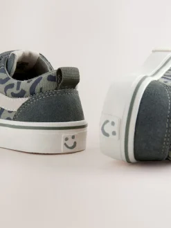 Next Vert kaki - Fermeture par contact Skate Trainers Hot