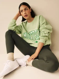 Next - Leggings pleine longueur Vert kaki Best