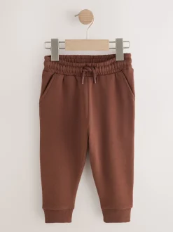 Next Vert kaki / Marron rouille / Écru - Lot de 3 joggings Soft Touch (3mois-7ans) Outlet