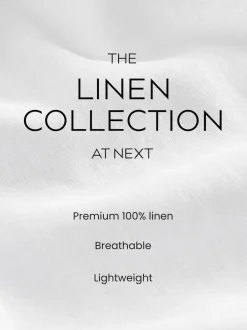 Next Vert kaki - 100{Pantalon à jambes larges Lin Premium Best