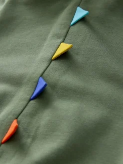 Next - Sweat à capuche zippé (3mths-7yrs) Vert kaki Clearance