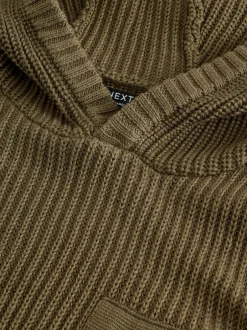 Next - Sweat-shirt à capuche en maille utilitaire (3-16ans) Vert kaki