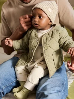 Next Vert kaki - Veste matelassée en nylon pour bébé (0mois à2ans) Best