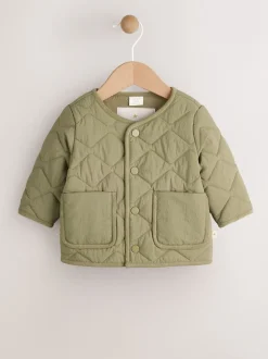 Next Vert kaki - Veste matelassée en nylon pour bébé (0mois à2ans) Best