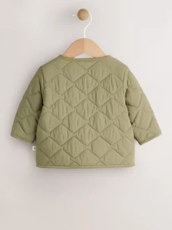 Next Vert kaki - Veste matelassée en nylon pour bébé (0mois à2ans) Best