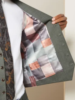 Next Vert marron - Gilet extensible Motionflex à coupe régulière New