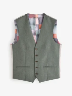 Next Vert marron - Gilet extensible Motionflex à coupe régulière New