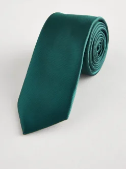 Next - Cravate (3-16 ans) Vert émeraude Clearance