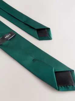 Next - Cravate (3-16 ans) Vert émeraude Clearance