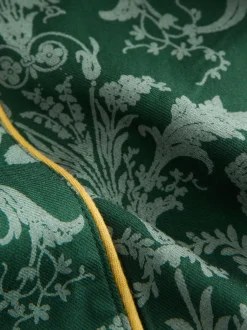 Laura Ashley - Peignoir Josette Vert émeraude Hot
