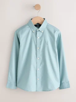 Next - Chemise Oxford (3-16ans) Vert minéral Outlet