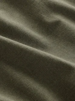 Next Vert olive - Chemise élégante douce au toucher à manches longues Outlet