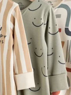 Next Vert olive - Lot de 3 dors-bien bébé (0-3ans) Online