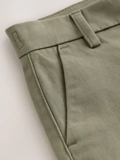 Next - Pantalon chino extensible (3-17ans) Vert olive Clearance