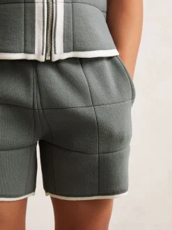 Reiss Vert sauge foncé - Short Barbor Hot