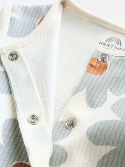 Next Vert sauge imprimé floral - Combinaisons de sommeil pour bébé 5 Pack (0mois-2ans) Sale