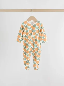 Next Vert sauge imprimé floral - Combinaisons de sommeil pour bébé 5 Pack (0mois-2ans) Sale