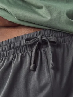 Next - Lot de 2 pyjamas courts en jersey Vert sauge/gris ardoise Sale