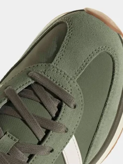 adidas - run 60s 4.0 Baskets Vert/Blanc Sale