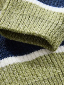 Next Vert/Bleu - Polo de rugby à rayures en maille (3mois7ans) Best