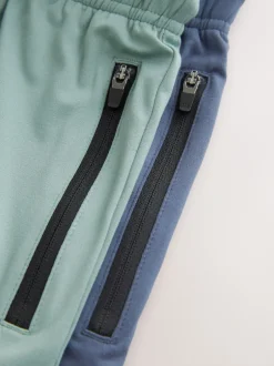 Next Vert/Bleu - Short de sport léger 2 Pack (3-17ans) Discount