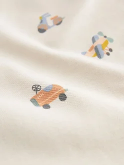 Next - Lot de 3 pyjamas Snuggle courts (9mois-10ans) Vert/Bleu Transport Hot