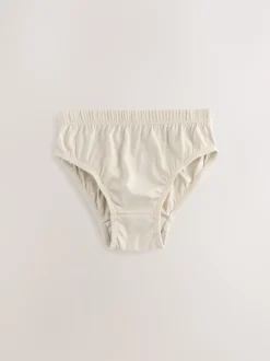 Next Vert/Écru Rayure - Paquet de slips 5 (1.5-16ans) New