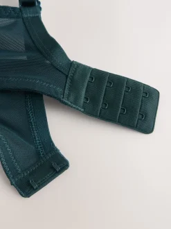 Next Vert/marine/bleu marine imprimé - DD Lot de soutiens-gorge 3 sans rembourrage pleins avec maintien latéral Discount