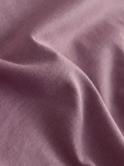 Next Vert/violet/bleu/écru/rose - T-shirt à manches longues en coton 100% 5 Pack New