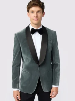 Antique Rogue Veste en velours fumé Hot