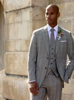 Skopes Veste de costume habillé à carreaux Haley Discount