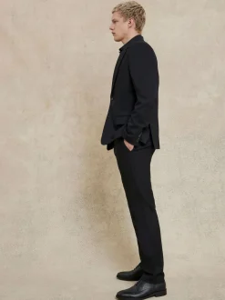 River Island Veste de costume slim unie Sale