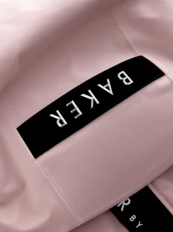 Baker by Ted Baker Veste de ski imperméable rose à ceinture
